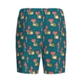 thumbnail image 5 of Fotbe Frog and Mushrooms Pajama Shorts for Men, Men's Pajama Bottoms, Sleepwear,Short Pajama Pants-Large, 5 of 9