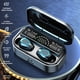 thumbnail image 3 of Auriculares inalámbricos Bluetooth 5.2 | Sonido estéreo de alta fidelidad | Estuche de carga con pantalla LED 1200mAh | Resistente al agua IPX7 | Cancelación de ruido | Controles táctiles | Mini, 3 of 9