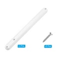 thumbnail image 3 of Unique Bargains 7 Inch Drawer Slides Plastic Guide Rails Side Mounted Rails with Mounting Screws, White 2 Pcs, 3 of 6