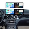 thumbnail image 2 of ZWNAV Dual 9.1 inch Screen Car Radio For Mercedes-Benz B(W246) 2011-2014 Android 15 Multimedia Player GPS Navigation Auto DSP Stereo Host, 2 of 13