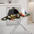 thumbnail image 2 of Kuiaobaty Mushroom Leaf Daisy Flower Pattern Ironing Board Cover Table Top Home Decoration Non Stick Scorch and Stain Resistant Iron Dust Cover Standard Size 15 x 54 Inch, 2 of 5
