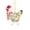 A, variant on ShaoXinWan Christmas 2D Acrylic Hanging Ornaments, Flat Printed Festive Pendant, Decorative Hanging Decor for Car Rearview Mirror Christmas Tree Home Window & Wall Holiday Decorations