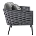 thumbnail image 2 of Stance Outdoor Patio Aluminum Sofa-EEI-3020, 2 of 5