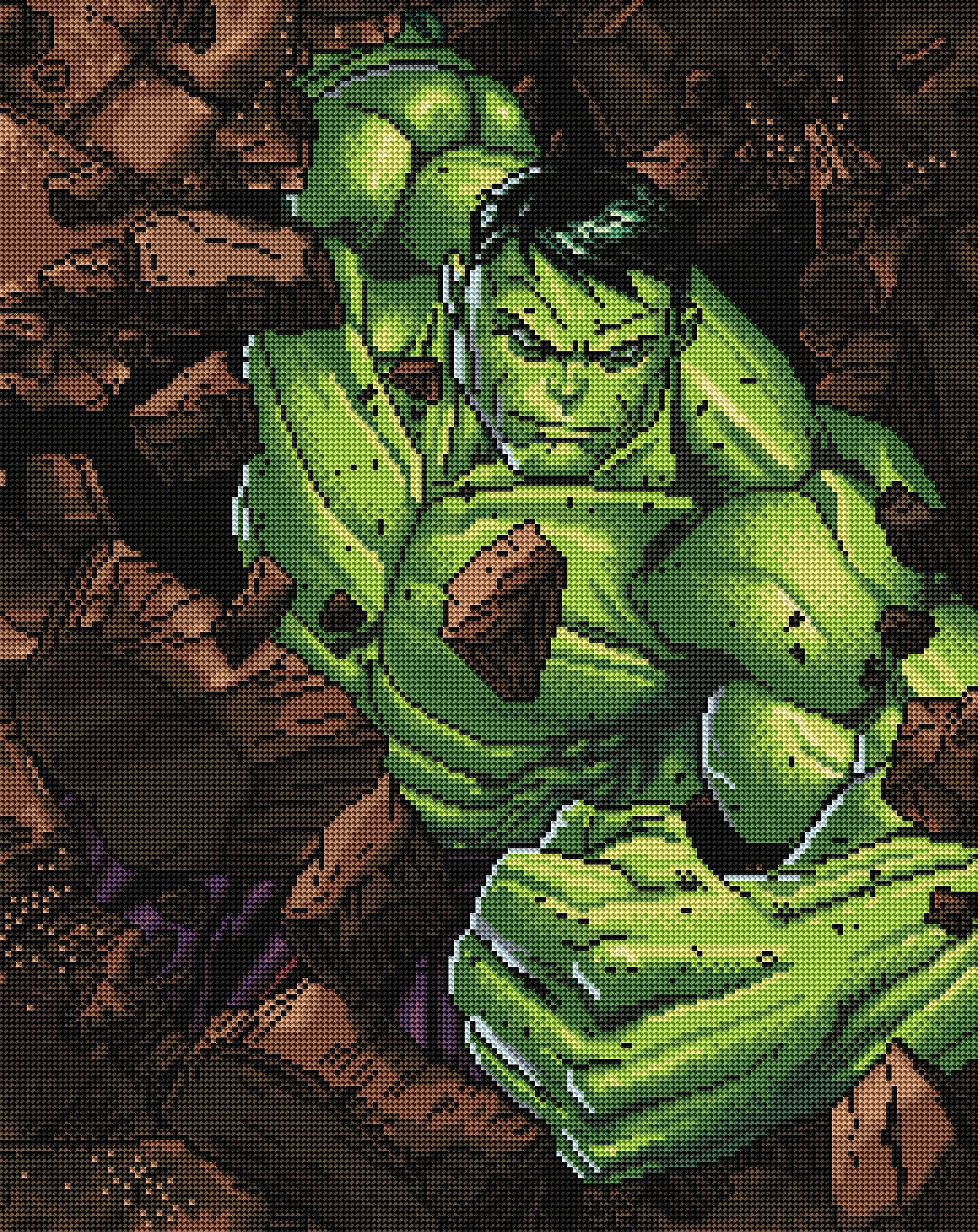 DIAMOND ART CLUB Hulk™ Smash! Diamond Painting Kit