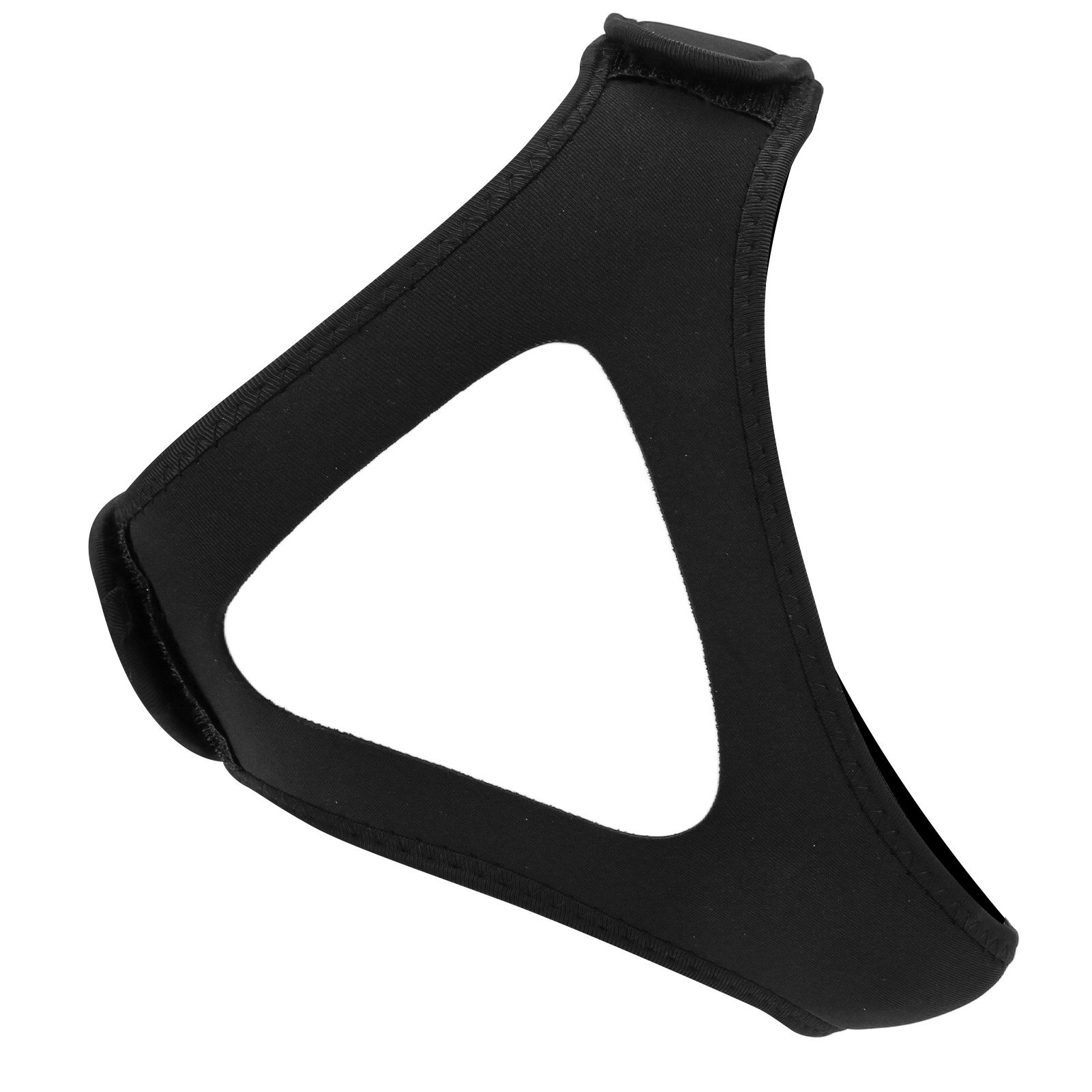 NFTIGB Anti Snoring Chin Strap Rubber Elastic Head Band Anti Snore Belt Device for Men Women Black (10 inches / 25.4 cm)