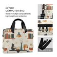 thumbnail image 4 of FORMRS 16" Laptop Bag Carrying Sleeve Case with Handle Travel Shoulder Briefcase, Cats Reading Pattern, 4 of 8