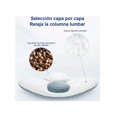 thumbnail image 4 of Cojín Lumbar Belug Almohada Lumbar Blanco con Azul, 4 of 4