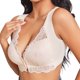 thumbnail image 1 of Sujetador con aros y sujeción ligera para mujer - Sujetador camiseta con tirantes convertibles y espalda en U lisa, 1 of 8