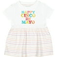 thumbnail image 3 of Inktastic Happy Cinco De Mayo Girls Baby Dress, 3 of 5