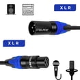thumbnail image 3 of Cable Xlr 10m Balanceado Profesional Macho - Hembra Steelpro, 3 of 5