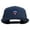 Navy, variant on American Shield 5 Panel Mesh Trucker Snapback Cap - White OSFM