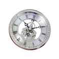 thumbnail image 4 of Rongfmy 3.94" Round Rhinestone Number Clock Insert Metal Clock Movement for Office Table, 4 of 9