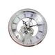 thumbnail image 5 of Reloj de metal BLESIY estilo retro con números para reloj de pared de cocina Plata, 5 of 8