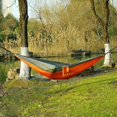 thumbnail image 4 of Hamaca portátil amarilla de 300 x 200 cm, hamaca, cama de camping para dos personas, carpa de lona con paracaídas, para jardín, hamaca para exteriores, tela de nailon, 4 of 4
