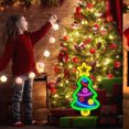thumbnail image 4 of Luces de neón LED con forma de árbol de Navidad, letrero luminoso USB, lámpara de noche para el hogar, fiesta, boda, decoración, regalos de fiesta, adorno de Año Nuevo, 4 of 5