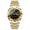 Goldblack, variant on Men's Octagonal Analog Watch: Analog Quartz Movement Date Calendar Day Date Display Luminous Hands Removable Stainless Steel Band Wristwatch for Men
