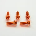 thumbnail image 5 of Aluminum Flanged Hex Head Bolt M10x(1.25mm)x30mm Race Spec Etched Pack x5, 5 of 6