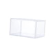 thumbnail image 1 of Zapatero transparente organizador de almacenamiento de zapatos para hombres y mujeres armario debajo de la cama zapatos de baloncesto almacenamiento lado transparente abierto, 1 of 9