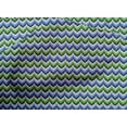 thumbnail image 4 of oneOone Cotton Cambric Fabric Waves Flame Stitch Print Sewing Fabric BTY 56 Inch Wide, 4 of 4