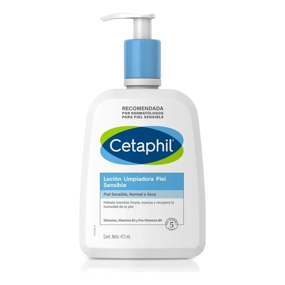 Cetaphil | Loción Limpiadora Piel Sensible | 473 ML