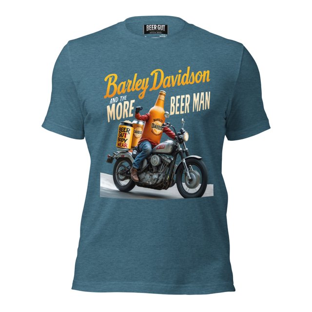 Barley Davidson et les Plus Beer Man 2 t-shirt Unisexe