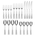 thumbnail image 2 of Cambridge Blossom Sand 18/0 20-Piece Flatware Set, 2 of 2