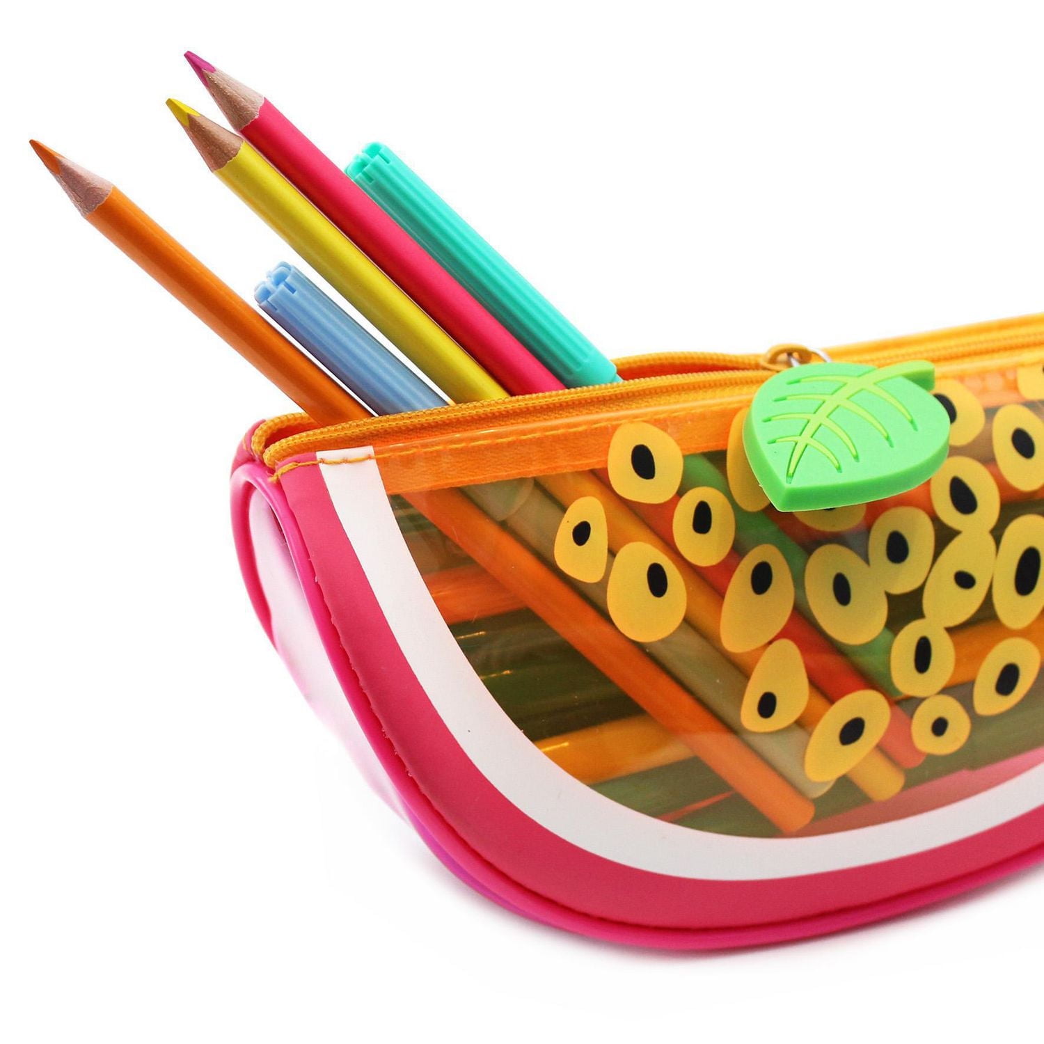 Pen+Gear Pochette-tranche de fruit avec fermeture à glissière