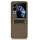 thumbnail image 4 of For ZTE nubia Flip2 5G Leather Wallet Case with Strap Diamond Texture Phone Cover - Black, 4 of 5