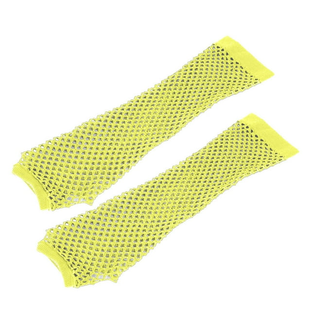 DPTALR Gants Sans Doigts en Résille Longs pour Femmes Gants de Fête