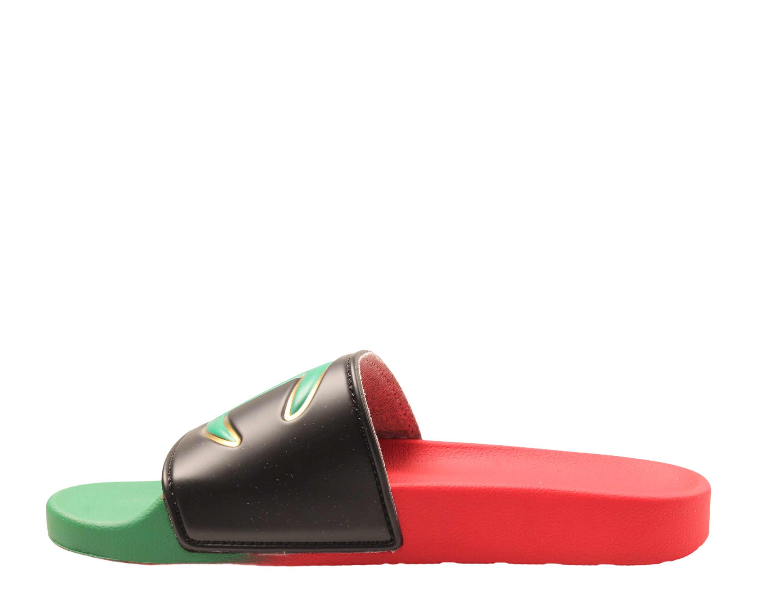 Champion IPO Split Slides Shoes in Rasta NWB CHAMPION IPO Split Slides CP101069M - Shiekh main image 2