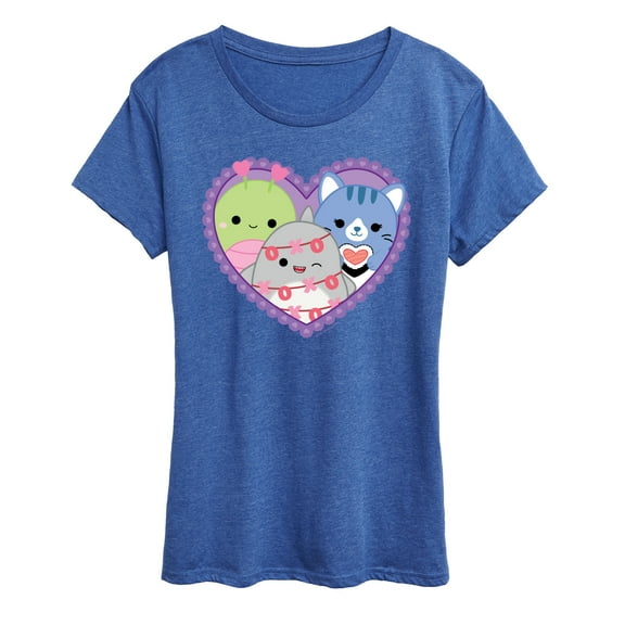 Squishmallows - Squish Heart - Women's Short Sleeve Graphic T-Shirt