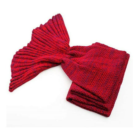 Altatac Mermaid Tail Knit Crochet Warm & Soft Handmade Sleeping Sofa