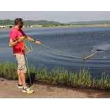 Jenlis WRZRK18 Aluminum Lake & Landscape Weed Rake with Long Steel ...