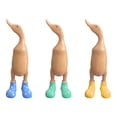 thumbnail image 6 of Kripyery Wooden Duck Rain Boots Ornament Cute And Eco-friendly Home Decor Creative Eye-catching Versatile Decoration, 6 of 8