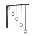 thumbnail image 3 of Mounted Wall Home Dress Clothing Display Garment Hanging Rail Clothes Rack Tools & Home Improvement, 3 of 6