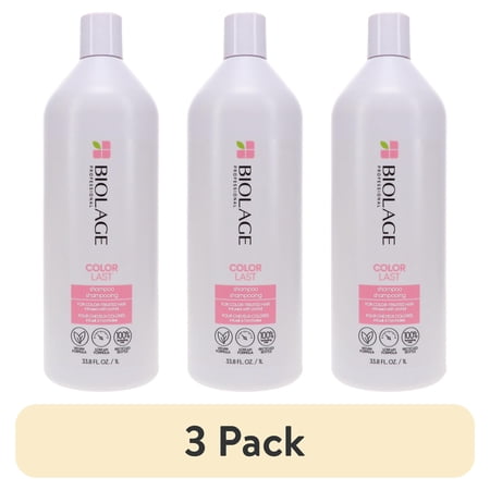 (3 pack) Matrix Biolage Color Last Shampoo, 33.8 oz