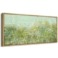 thumbnail image 3 of IDEA4WALL Extra Large Framed Canvas Print Wall Art Lush Summer Garden with Blooming Trees Classic Art Nature Wilderness Vintage Wall Decor Oversized Artwork Relax/Calm for Living Room - 60"x30", 3 of 5