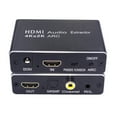 thumbnail image 4 of Black HDMI Audio Splitter Converter Adapter Supports ARC/3D/4Kx2K black, 4 of 9