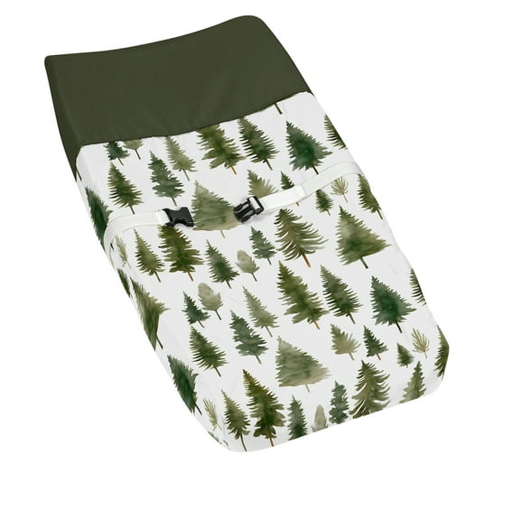 Sweet Jojo Designs Woodland Pine Tree Boy or Girl Gender Neutral Unisex Changing Pad Cover