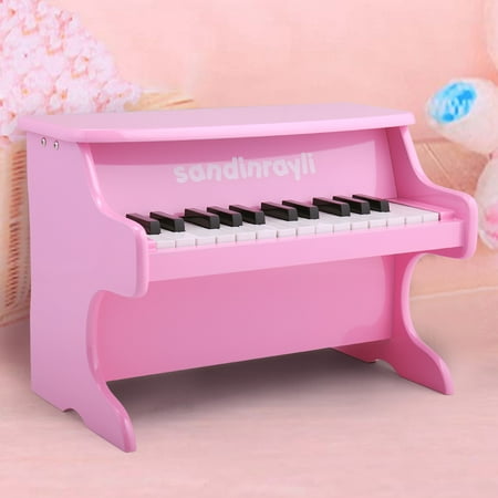 JAXPETY Child 25 Key Toy Grand Baby Toy Piano with Easy to Learn Songbook Stickers