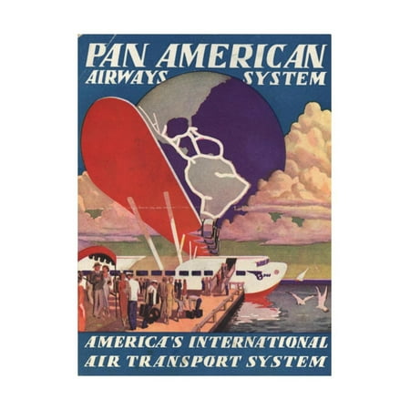 National Air and Space Museum: Pan American Print Wall