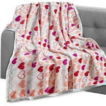 Elegant Comfort Throw Blanket, Reversible Sherpa Flannel, Soft, Fuzzy, Cozy and Plush- All season Lightweight Decorative Throw, 50 x 60 inches, Isabella Sherpa Throw