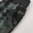 thumbnail image 4 of 6-7T Kids Fall Winter Sweatpants for Boys Fashion Casual Elastic Waist Drawstring Workout Long Pants 5t 6t 7t 8t Little Boys Loose Comfy Active Pants with Pockets,Dark Green, 4 of 8