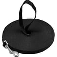 thumbnail image 6 of Downtown Pet Supply Long Lead Leash for Dog Training, Black, 20' Dog Leash, 6 of 6
