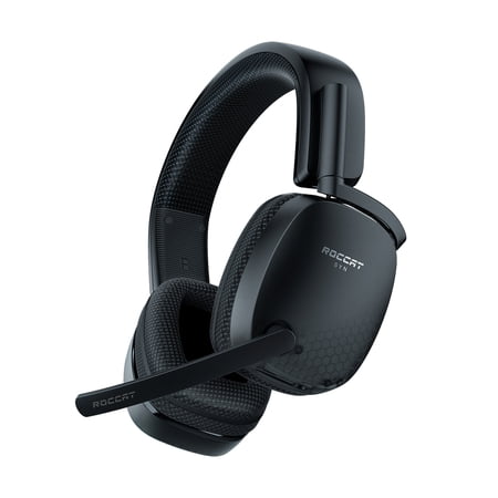 UPC: 0731855541508 | ROCCAT® Syn Pro Air Wireless 3D Audio Surround Sound Lightweight PC Gaming Headset with AIMO RGB Lighting and all-day Battery Life – Black
