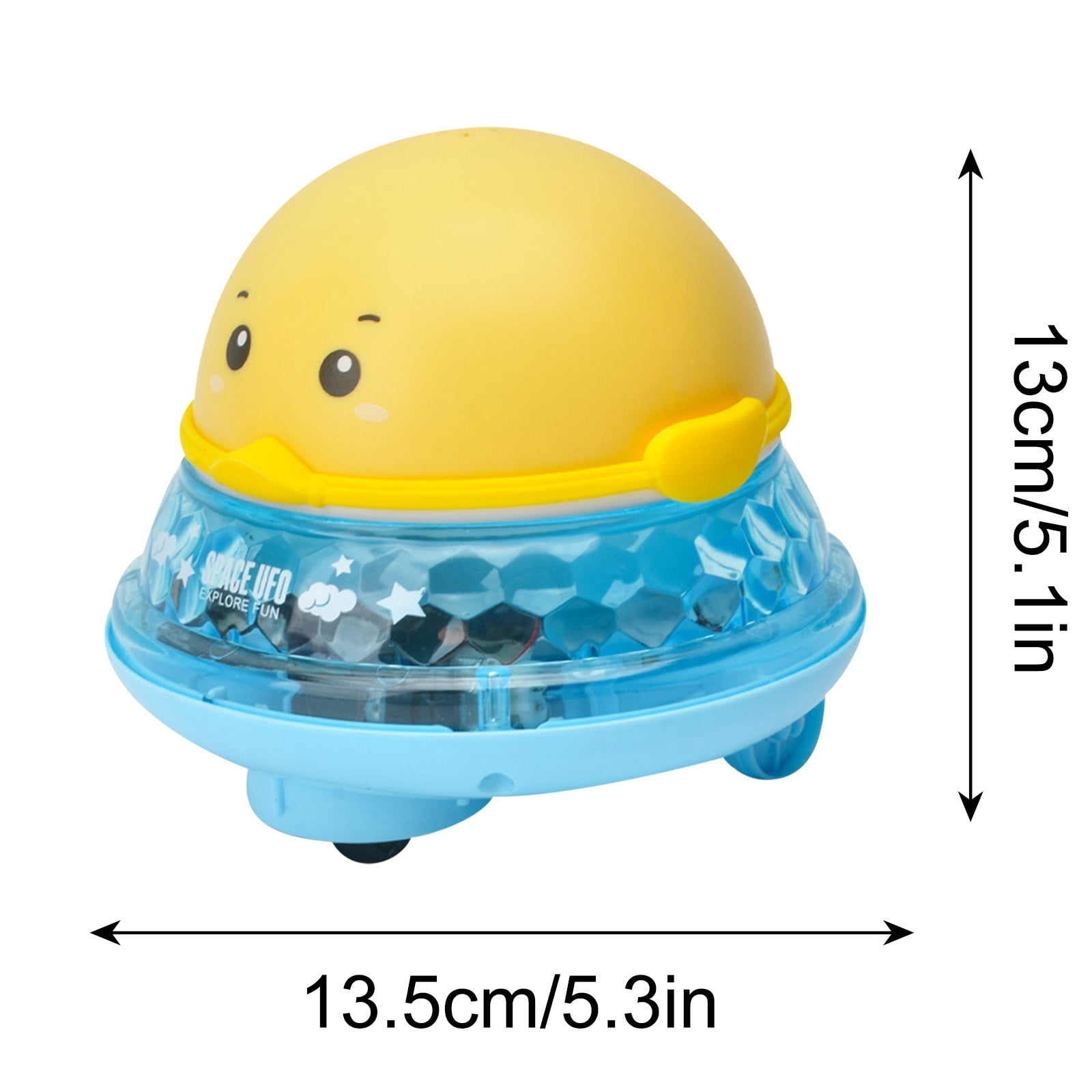 Tuscom Cute Animal Baby Bath Toy – Water Spray, Light-Up Colorful, Toddler Bath & Pool Toy, Gift for Boys & Girls