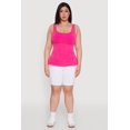 thumbnail image 3 of Womens Plus Size Trendy Mineral Wash Side Ruched Tank Top, 3 of 5