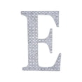 thumbnail image 2 of BalsaCircle 6" Silver Solid Letter E Self-Adhesive Rhinestones Gems Sticker, 2 of 7