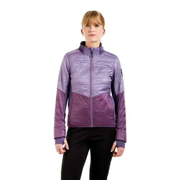 SWIX Adult Female Mayen Quilted Jacket, Color: Dusty purple, Size: M (242512-80120-M)