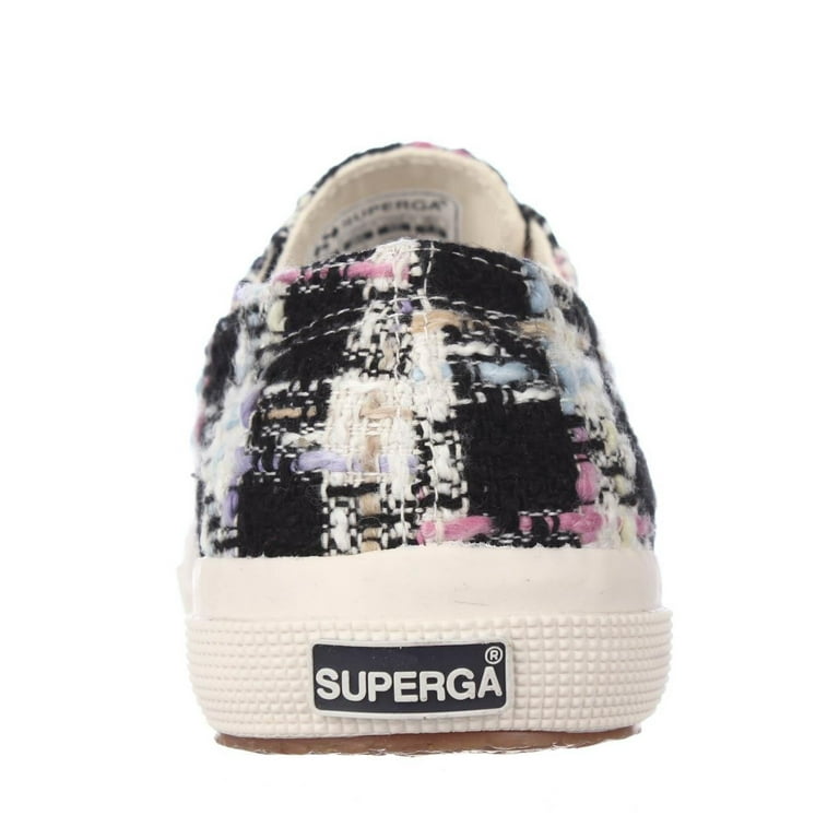 Womens Superga 2750 Boucle Fashion Sneakers Pink Multi Walmart